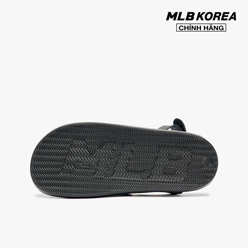 MLB - Giày sandals unisex đế thấp quai ngang Chunky 3ASDCBS33-50BKS