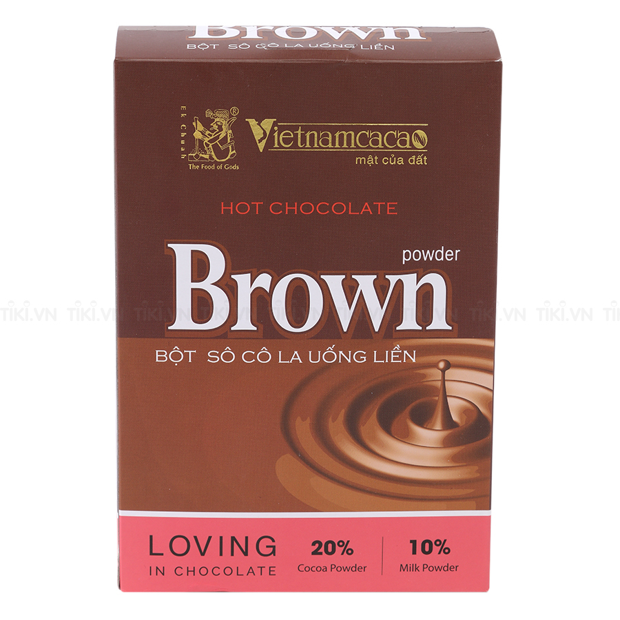 Bột Cacao Hot Chocolate Brown Vinacacao (300g)