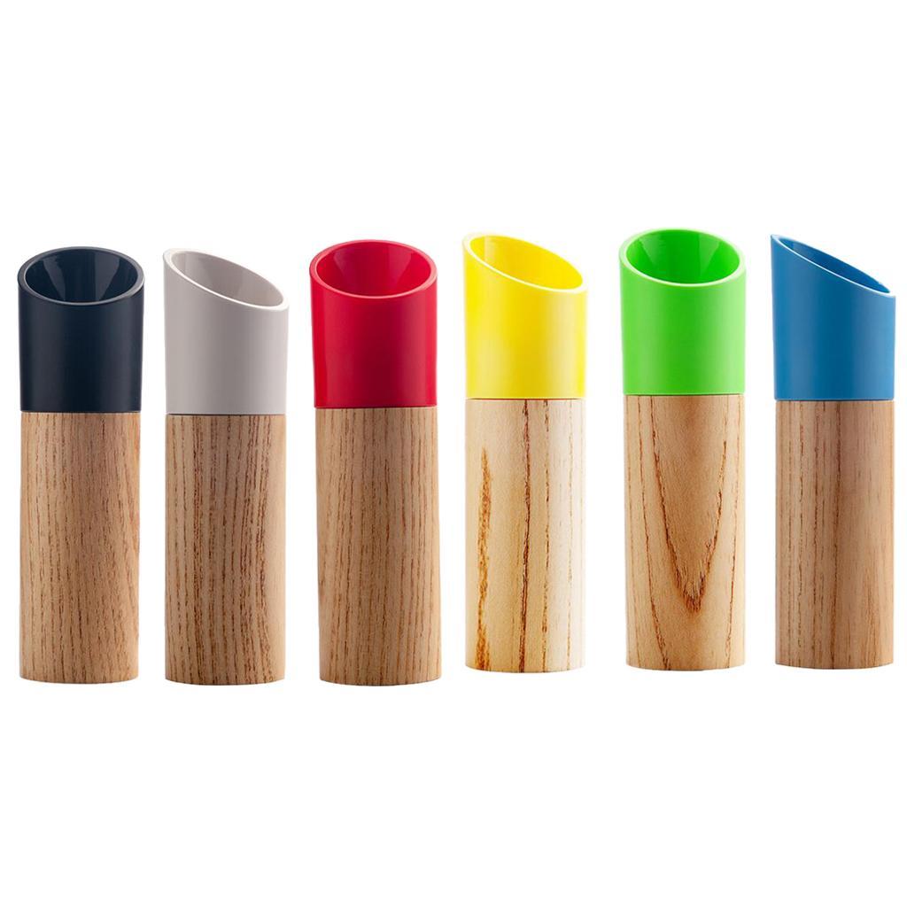 Salt Pepper Grinder Adjustable Ceramic Rotor Wood Shakers Mill Spices black