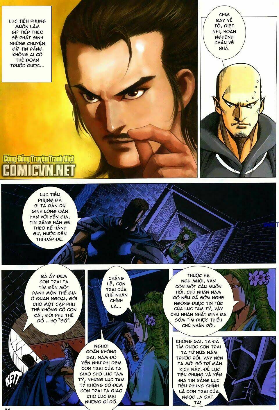 cổ long quần hiệp truyện chapter 82 31