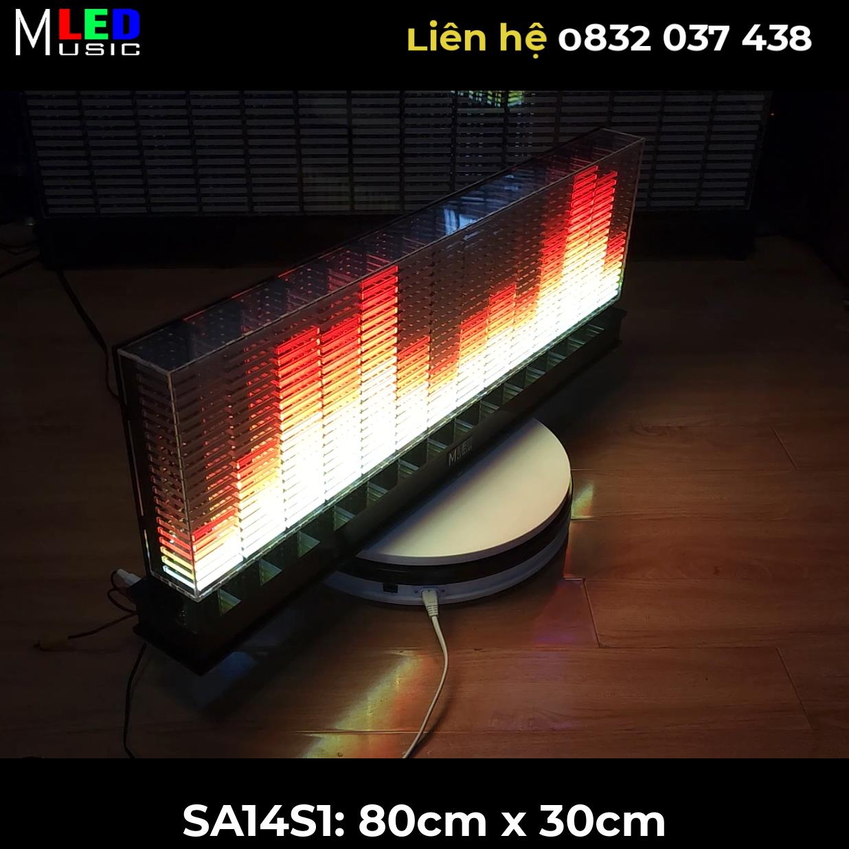Dàn đèn Music LED nháy theo tần số nhạc 14 cột SA14S1