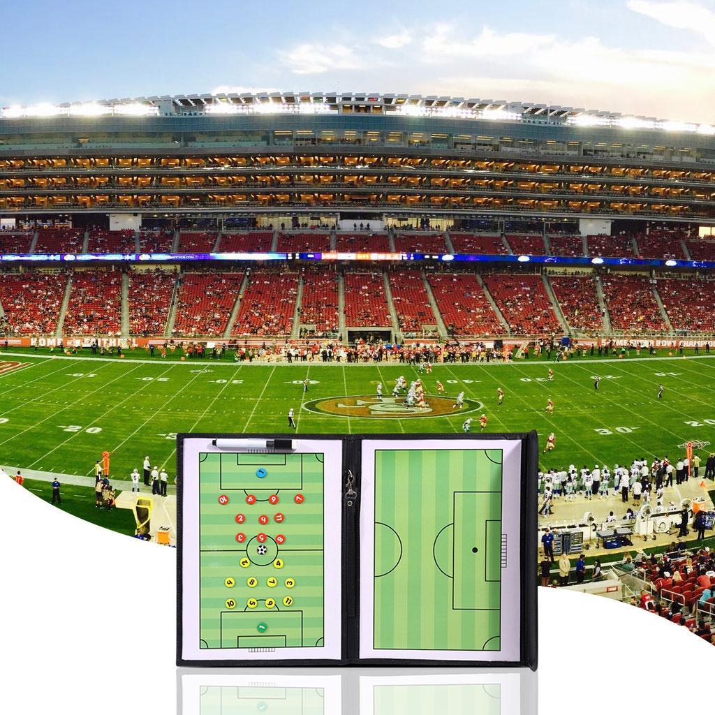 2Pcs Coaches Strategy  Board Teaching Clip Clipboard Coaches Tool