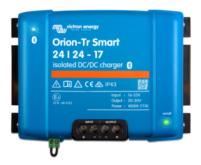 Bộ dual battery Orion-Tr Smart 24/24-17A Isolated DC-DC charger của thương hiệu Victron Energy