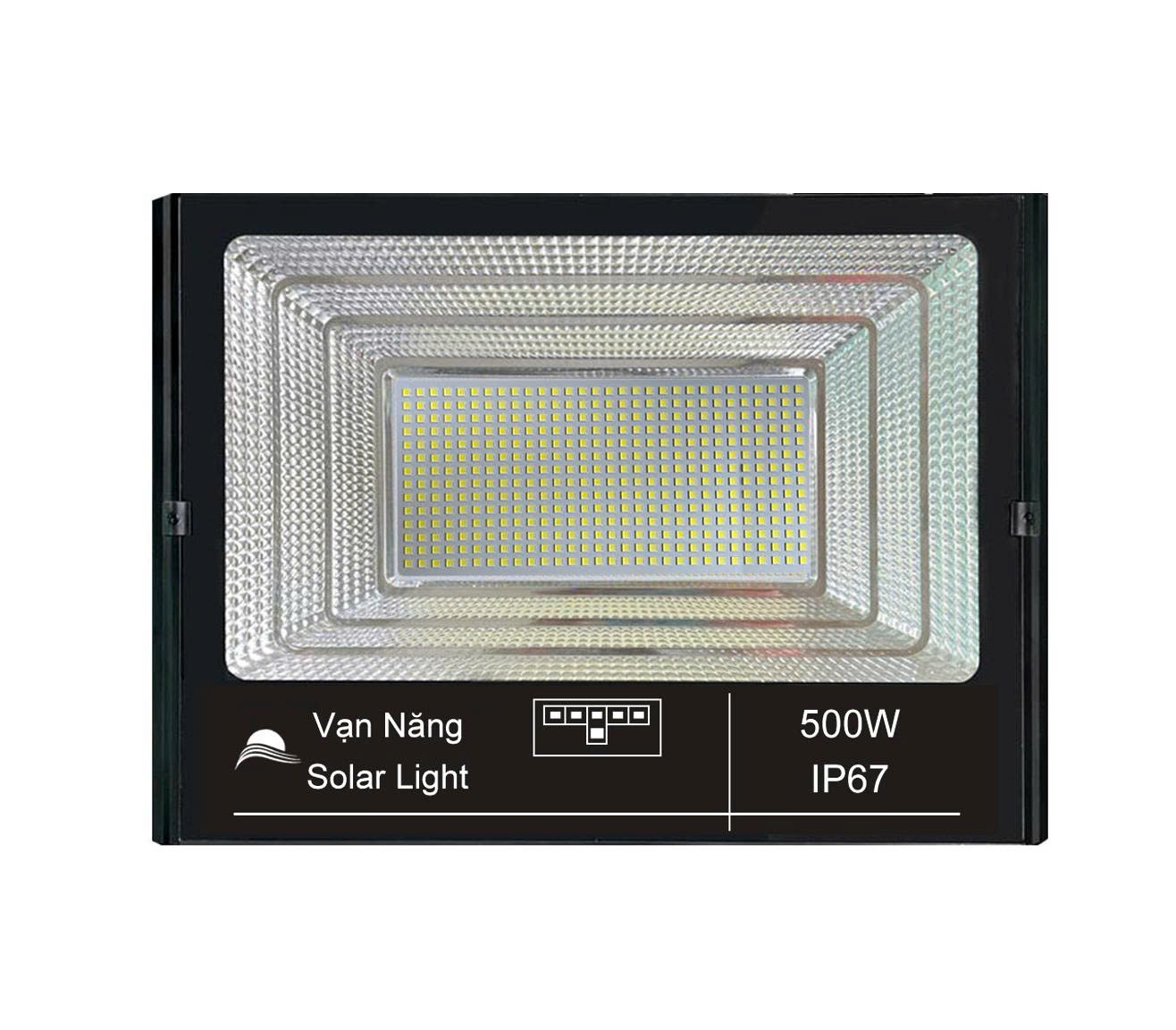 Đèn Pha Năng Lượng Mặt Trời Vạn Năng 500w
