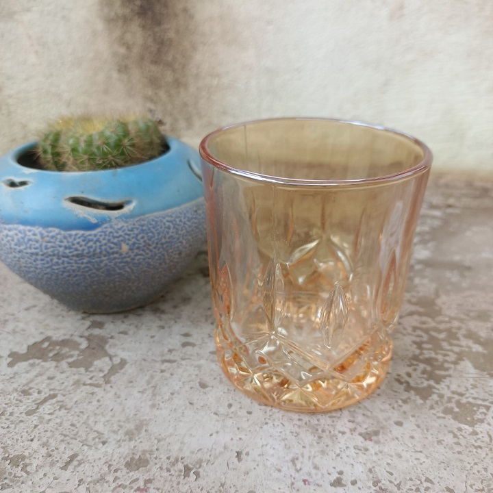 Ly thủy tinh pha lê dung tích 218ml dầy đáy ,uống cocktail cao cấp