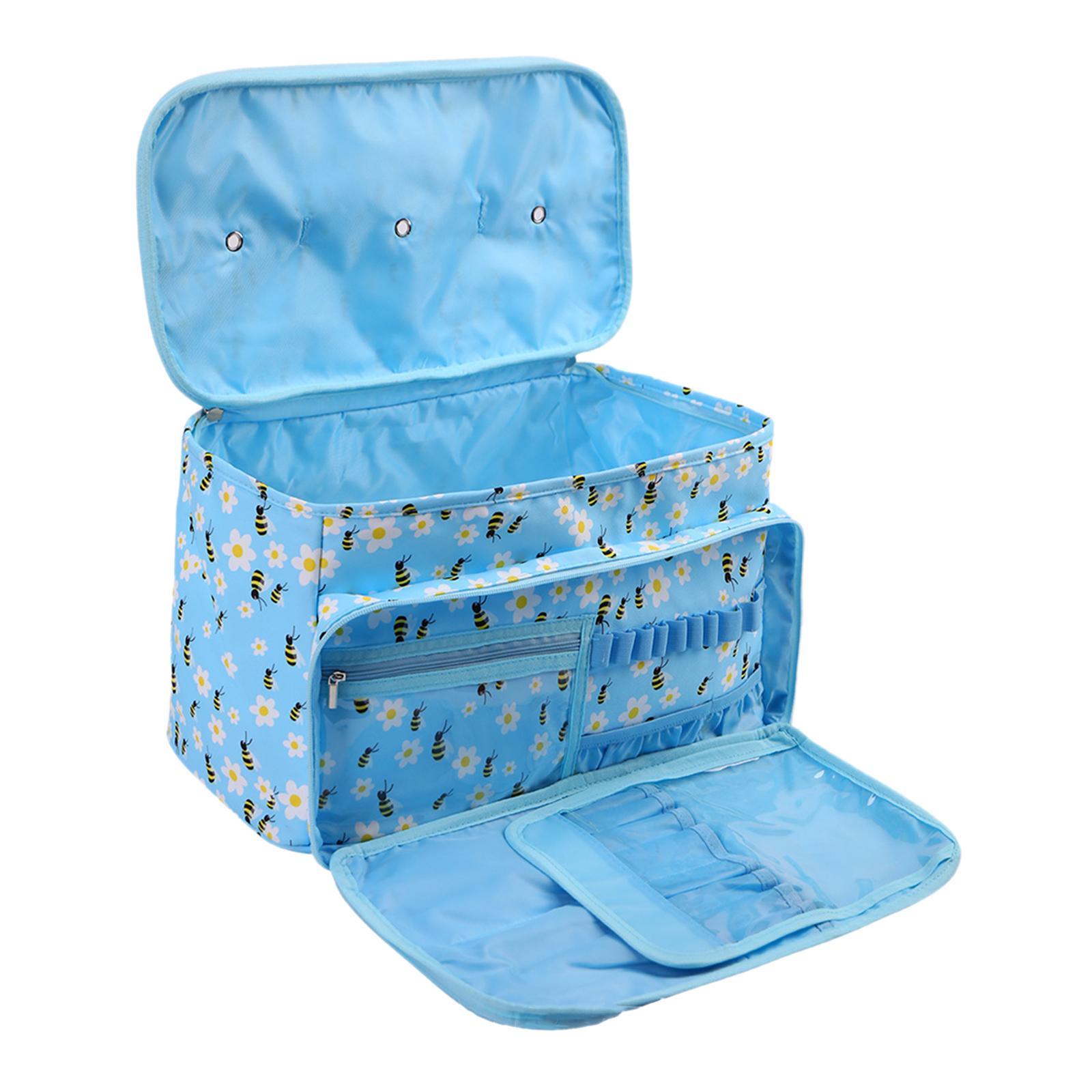 Yarn Storage Organizer Case for Crochet Hooks Crocheting Embroidery Supplies