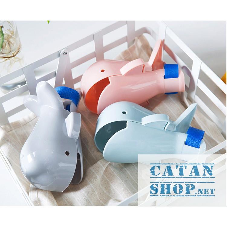 Vòi nước gắn lavabo giúp bé rửa tay dễ dàng hình cá voi siêu ngộ nghĩnh, tiện lợi, an toàn cho trẻ - giao màu ngẫu nhiên