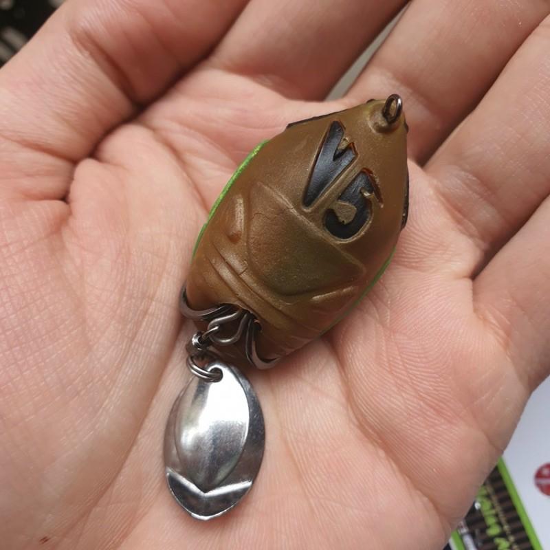 Mồi câu lure v5 siêu nhậy hàng chính y hình giá rẻ
