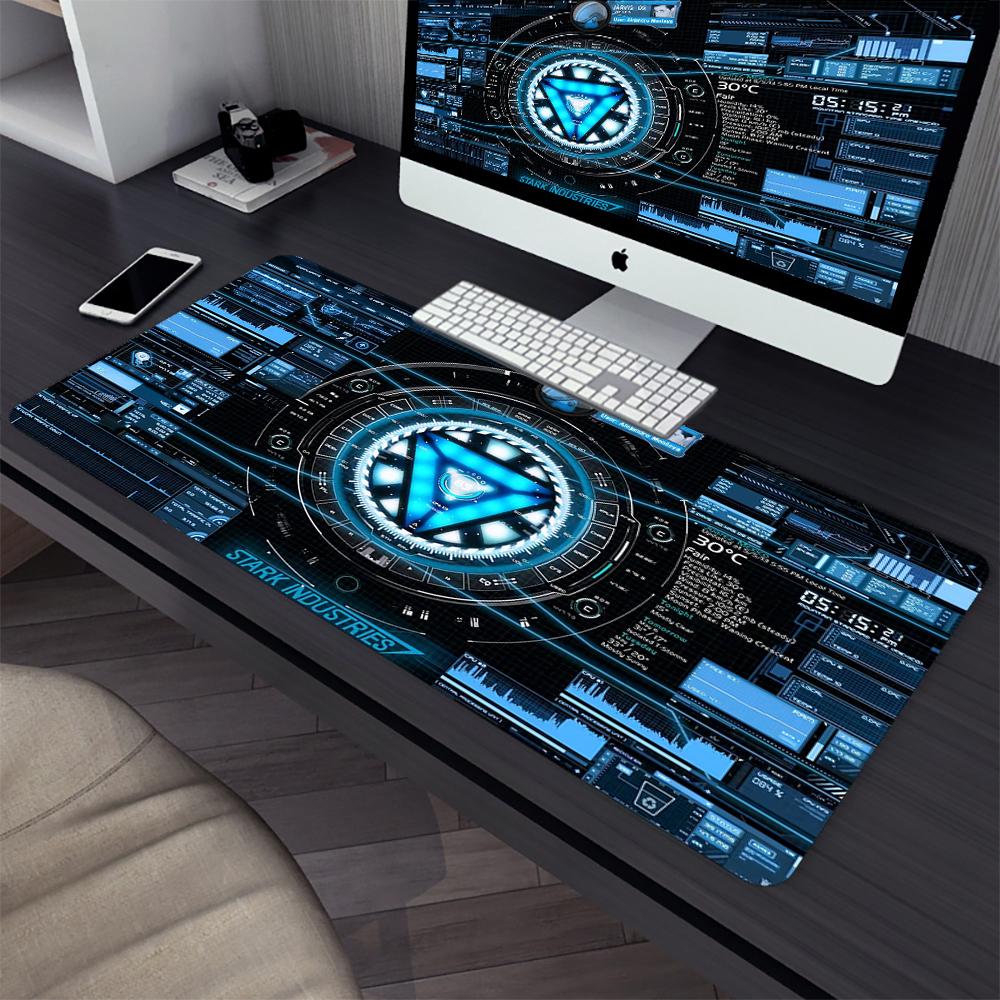 Jarvis Stark Industries lớn Chuột chơi game Pad Máy tính MOUSEPAD PC GAMER LAPTOP MOUSE MAT OFFE