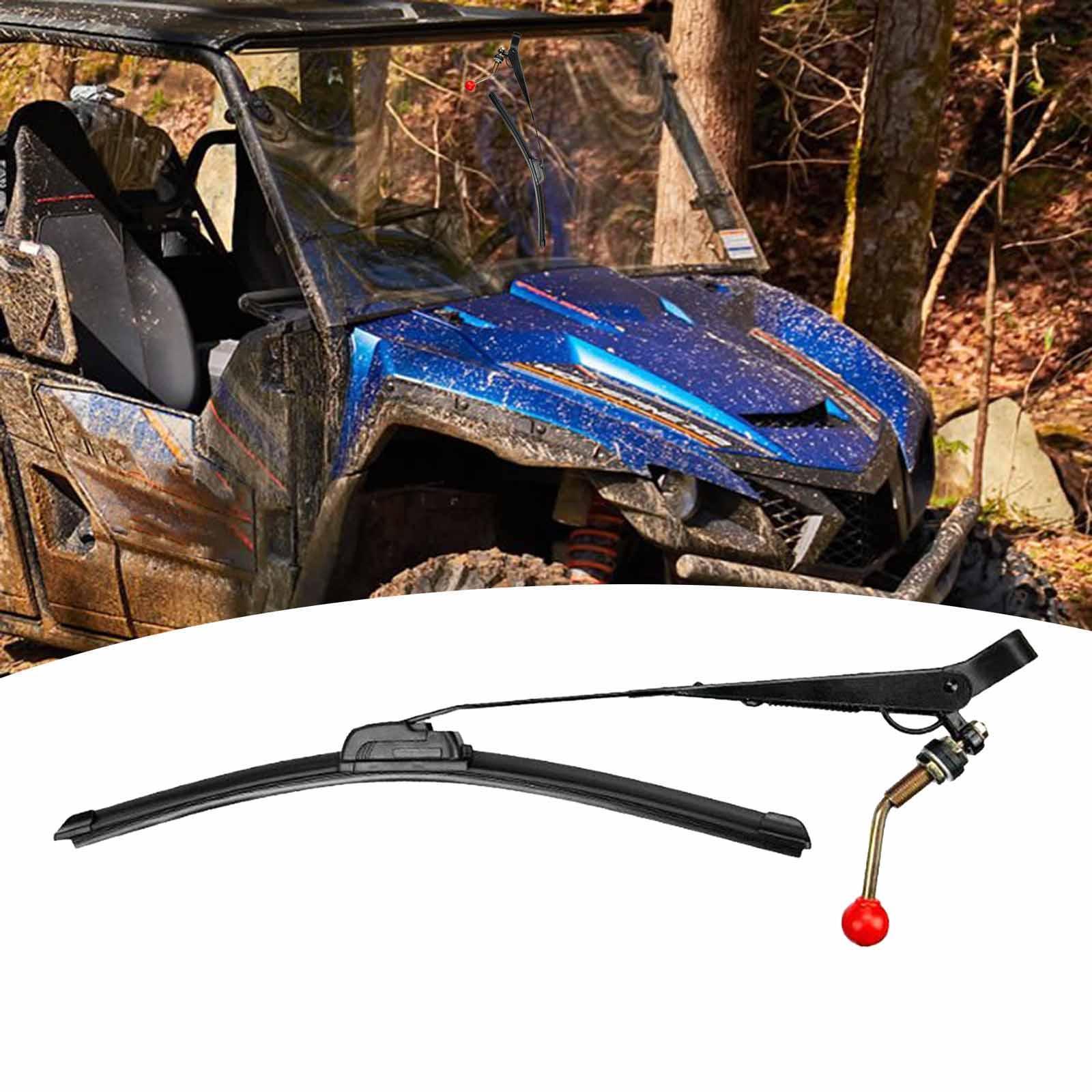 Hand Operated Windshield Wiper Accessories Durable Manual Wiper for UTV