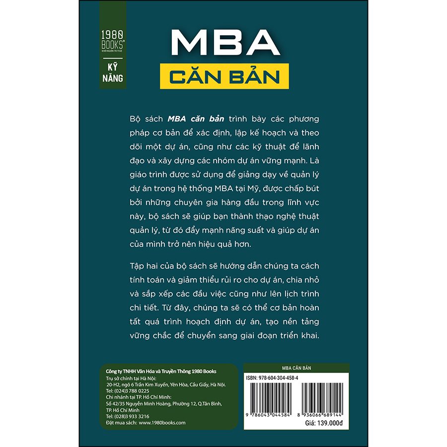 MBA Căn Bản Tập 2