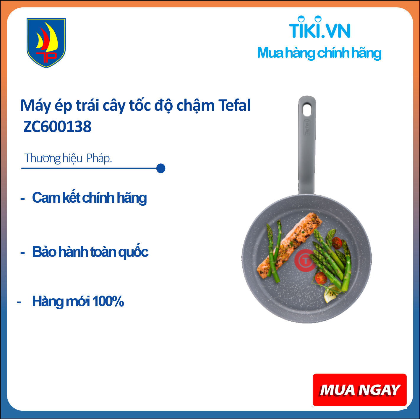 Chảo chiên Tefal Cook Healthy 24cm (G1340495)