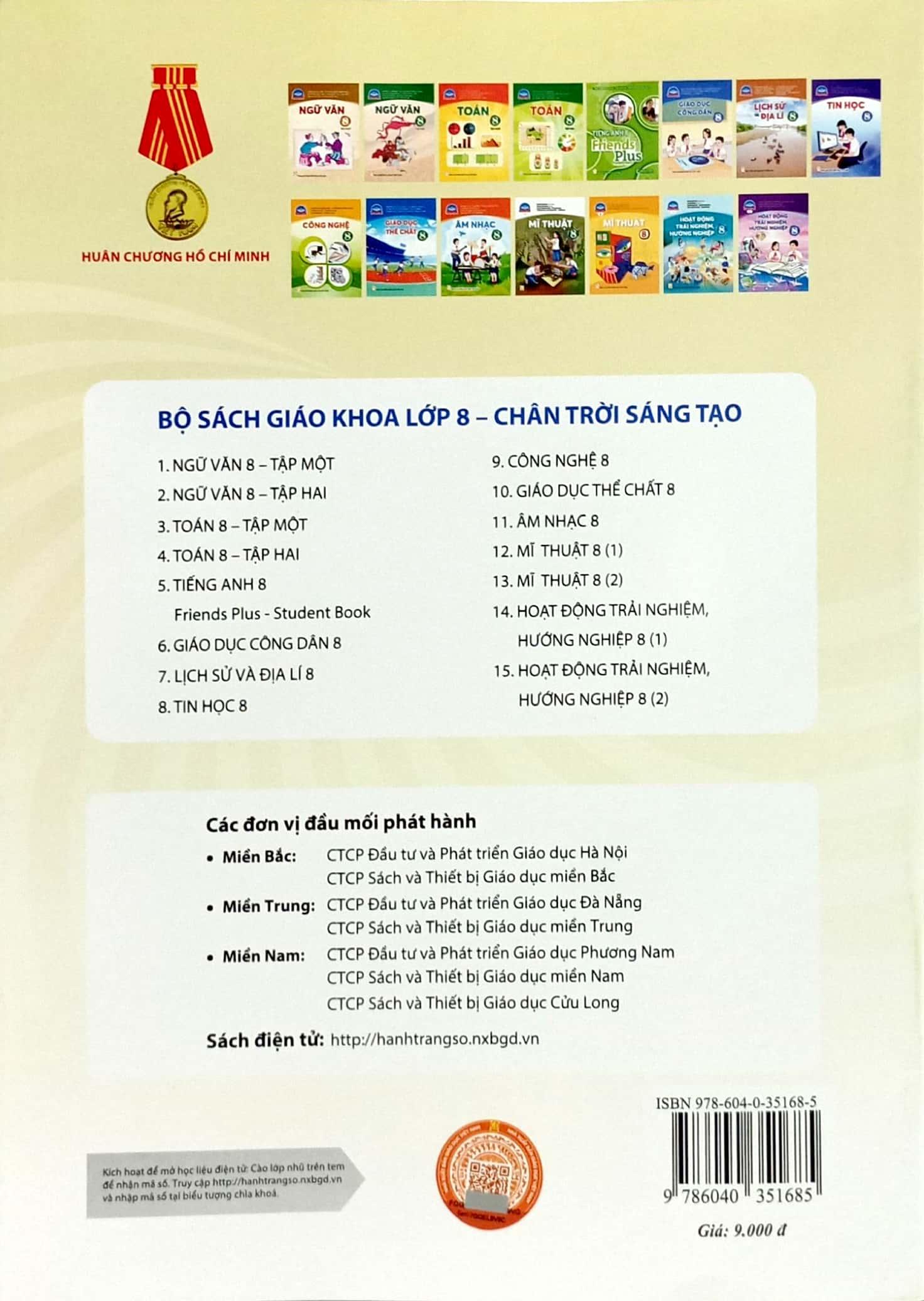 Âm Nhạc 8 (Chân Trời Sáng Tạo) (2023)