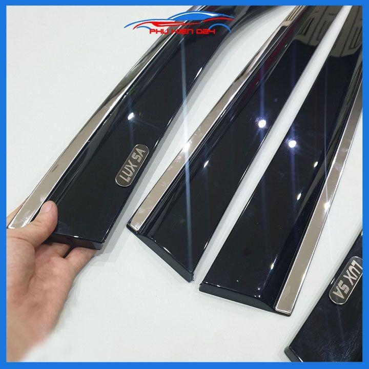 Vè che mưa cho xe ô tô Vinfast Lux SA 2019-2020-2021-2022 chỉ inox cao cấp