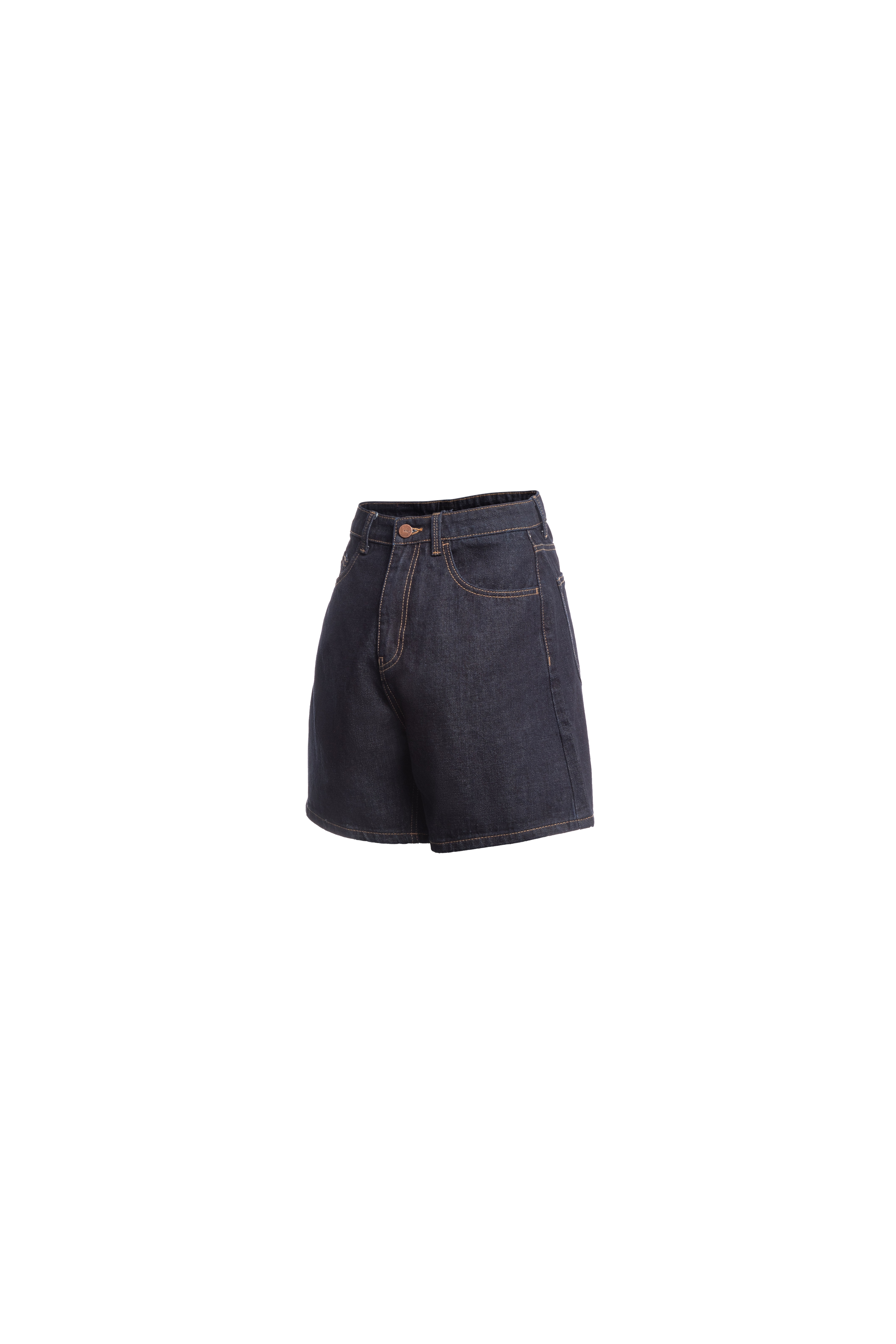 Quần short jean nữ dài đến gối MESSI WJA0091-20