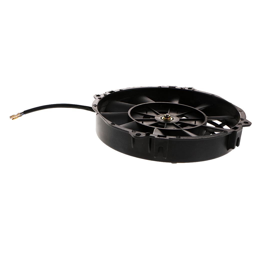 2x8'' Car Motorcycle Electric Radiator Cooling Fan Heat Dissipation 80W 12V