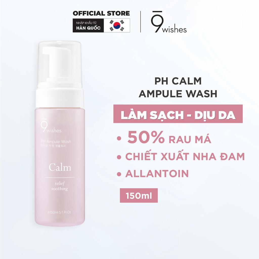 9 Wishes PH Calm Ampule Wash 150ml