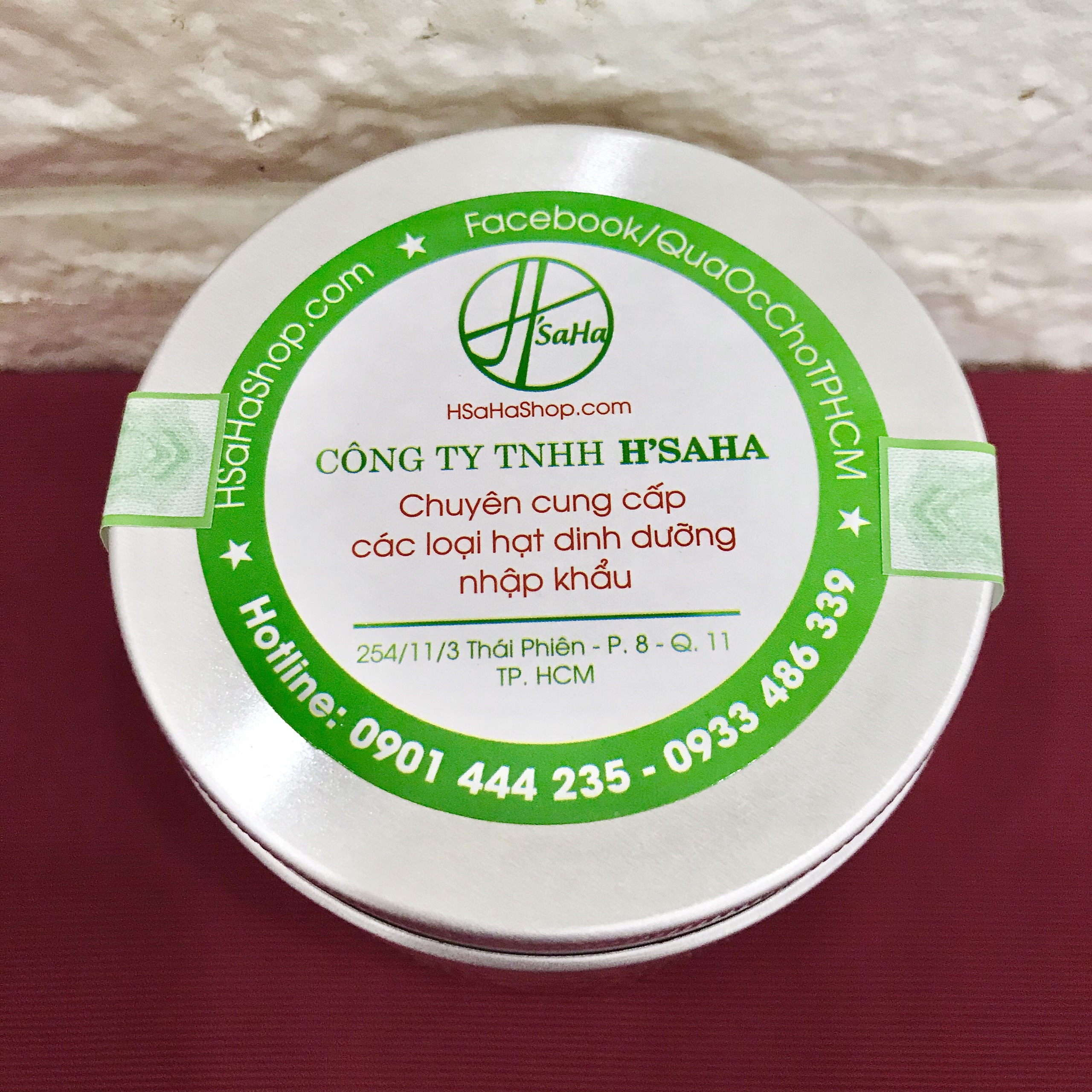 Mix Hỗn Hợp Hạt Dinh Dưỡng Thập Cẩm HSaHa - 4 Loại Tách Vỏ - Hộp 250g