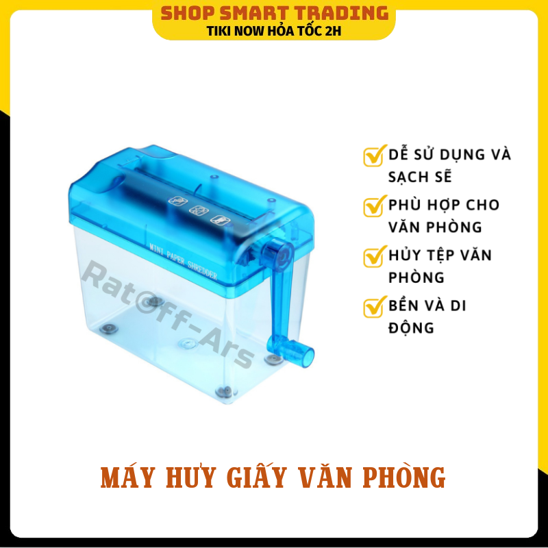 Máy hủy giấy văn phòng và gia đình, Máy cắt giấy mini, Máy hủy bill tính tiền, hóa đơn thanh toán, hủy tài liệu trên giấy A4, A5