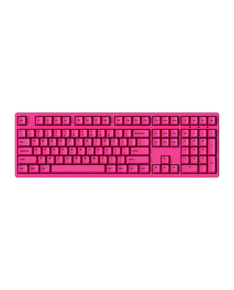 Bàn phím cơ AKKO 3108 v2 DS Rose Red (Gateron switch) - Hàng chính hãng