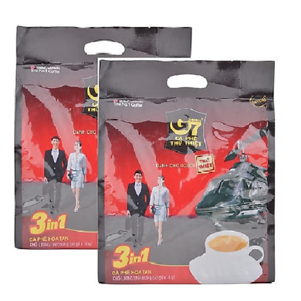 Combo 2 gói cafe sữa G7 3in1 Trung Nguyên ( 800g / gói )