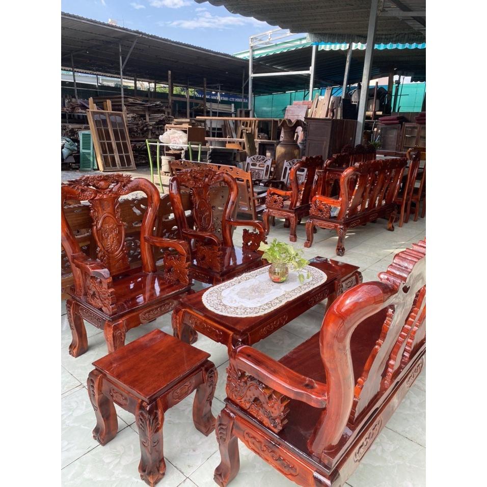 Bàn ghế_Sofa tiếp khách gỗ cao cấp