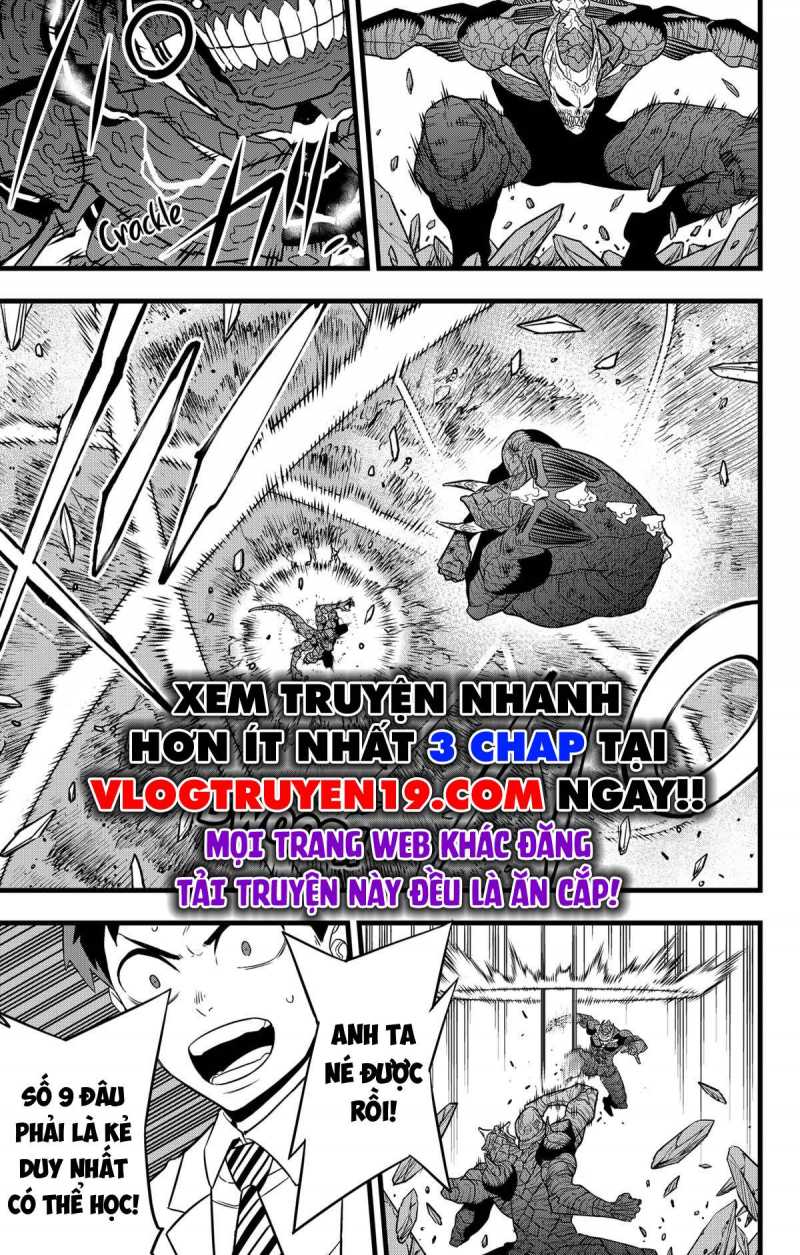 hôm nay - tôi hóa kaiju chapter 110 11