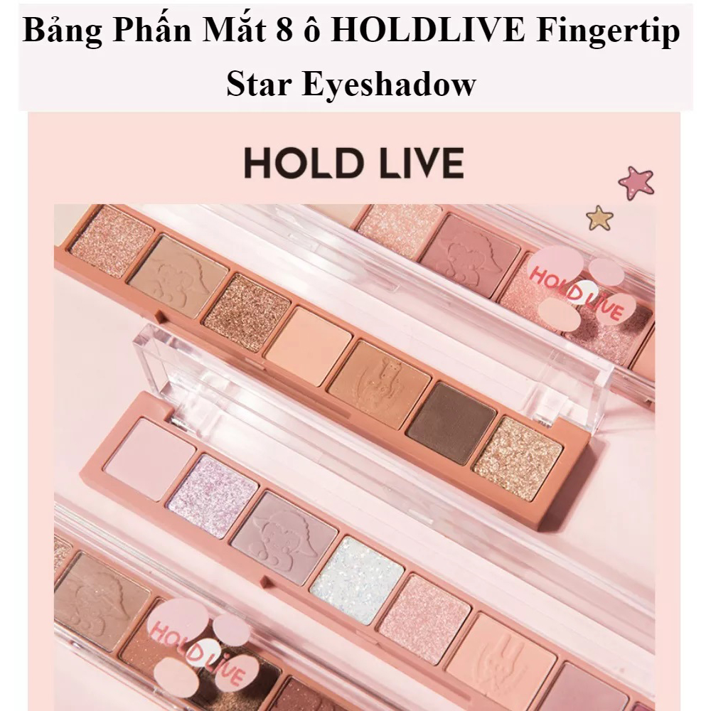 Bảng màu mắt 8 ô Hold Live Fingertip Star Eyeshadow