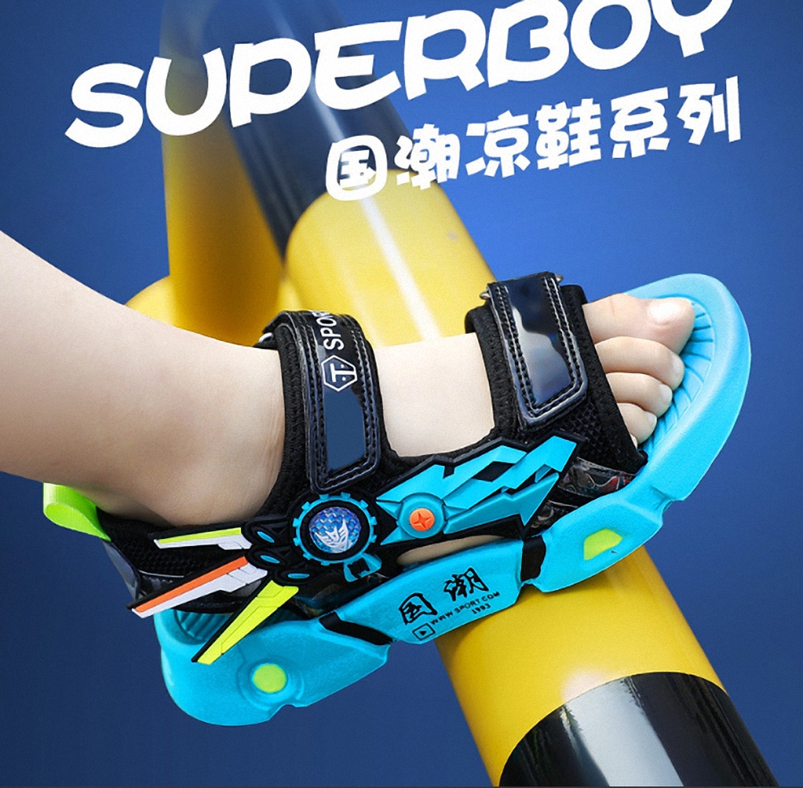 Sandal bé trai  đi học siêu nhẹ size 28-39  _AD236