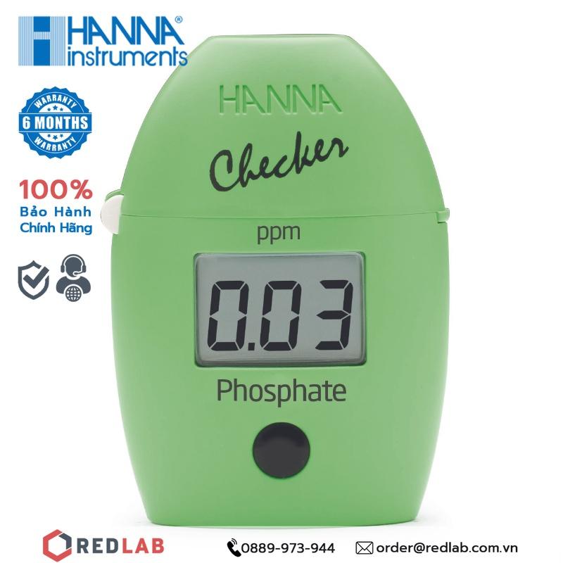 Máy đo Checker Đo Photphat Thang Thấp Trong Nước Sạch, Thủy Sản Nước Ngọt Hanna HI713