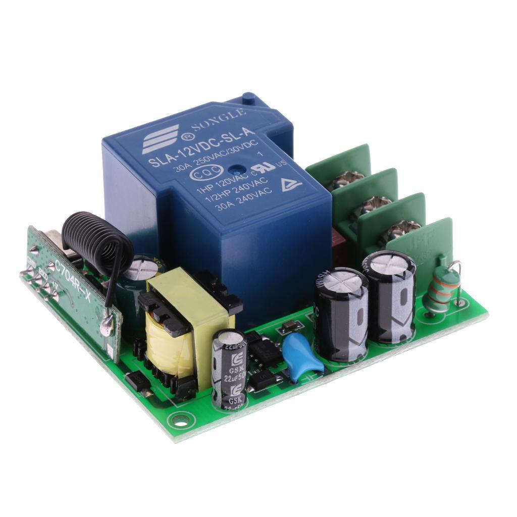 Universal Wireless RF Remote Control Switch Receiver 433Mhz