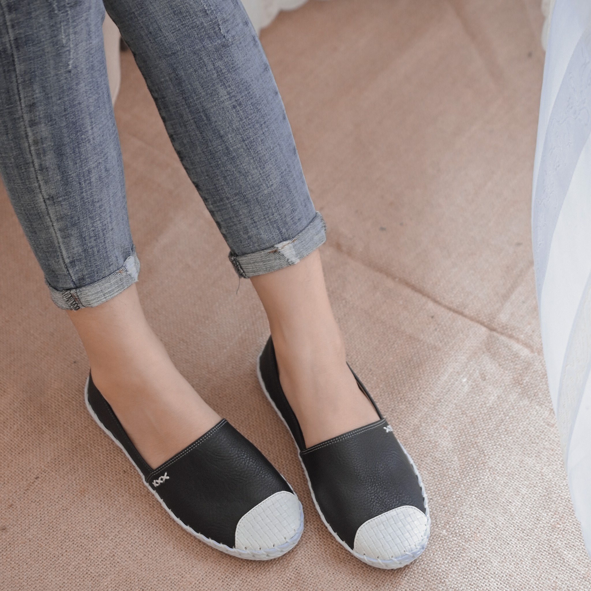 Giày Slip on nữ nhập khẩu Đài Loan