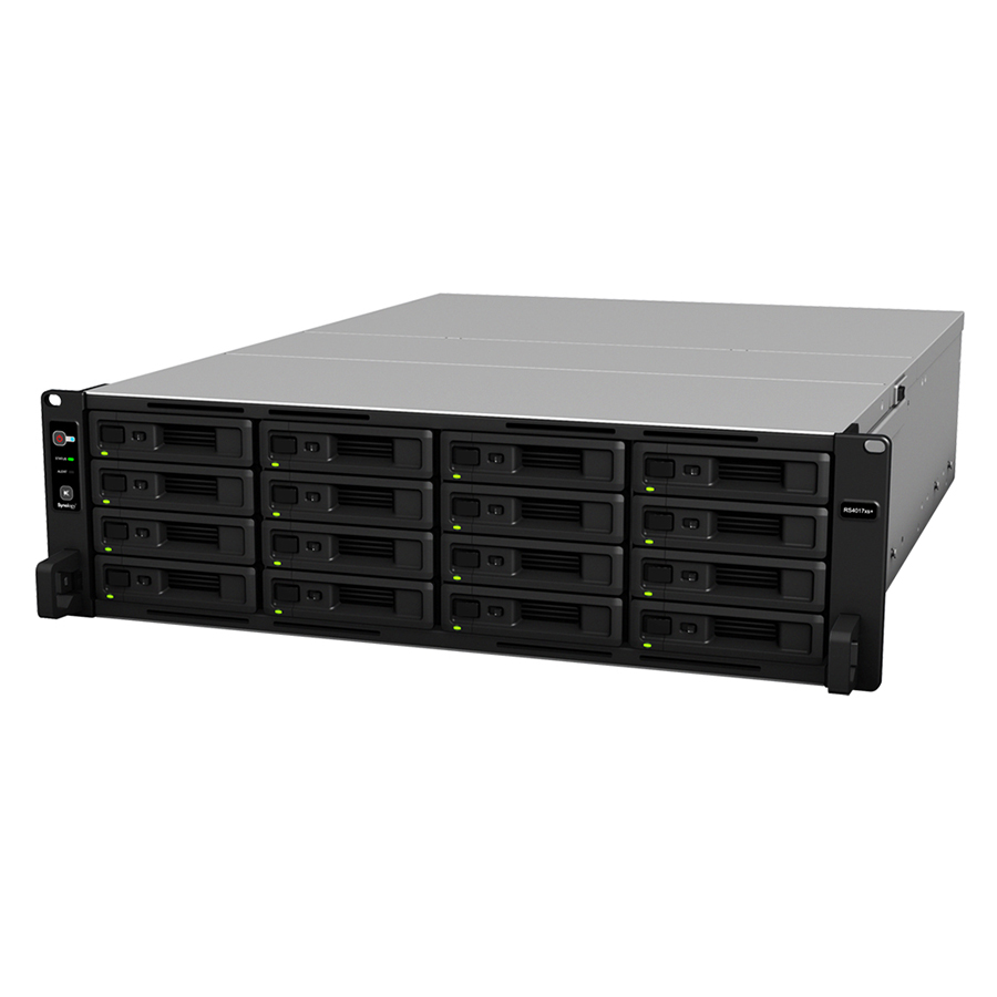 Ổ Cứng Mạng Synology RackStation RS4017xs+ (Xám Trắng) - Hàng Chính Hãng