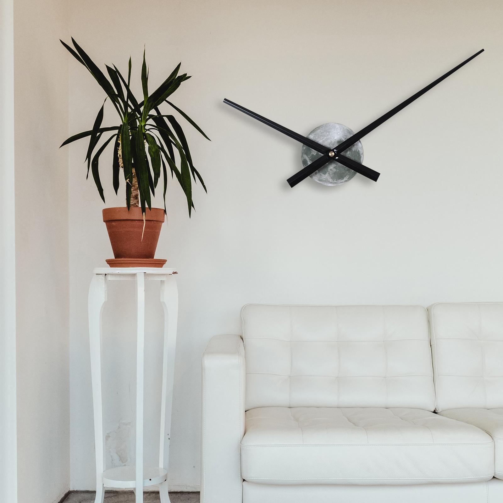 Modern Wall Clock Movement, Silent Non Ticking Hands Clock Hands Motor Kit Long Shaft for DIY Clock Replacement Fittings Repair Kit Parts