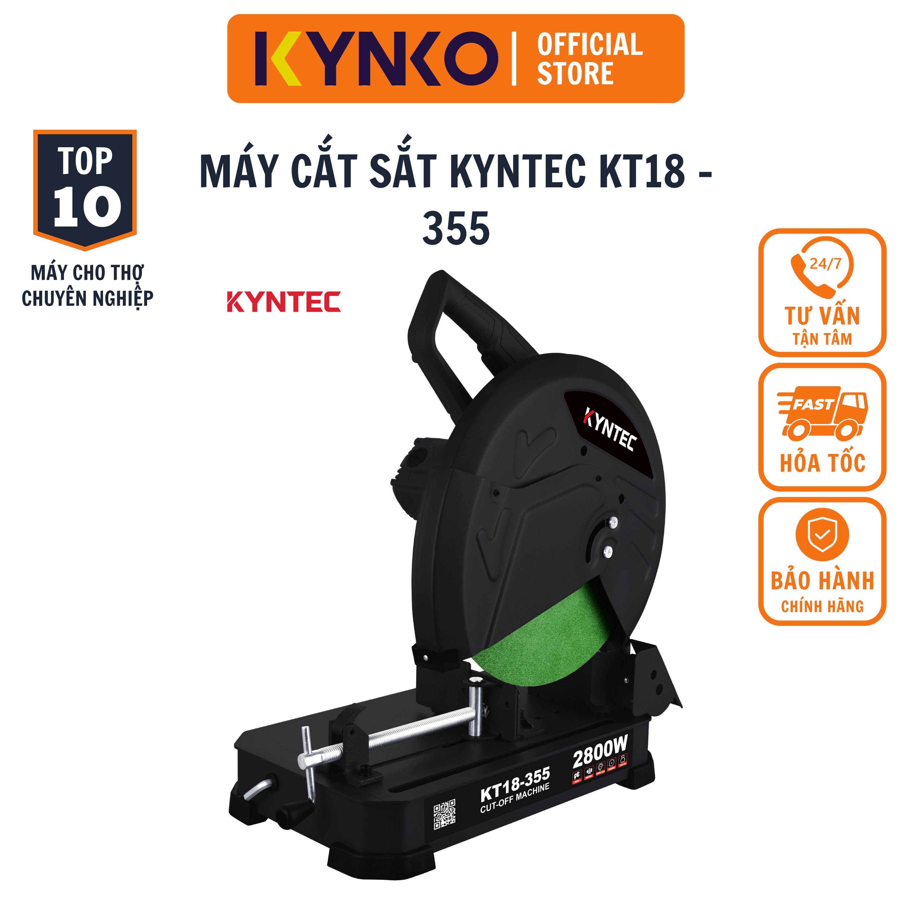 Máy cắt sắt KYNKO KYNTEC KT18 - 355 chính hãng