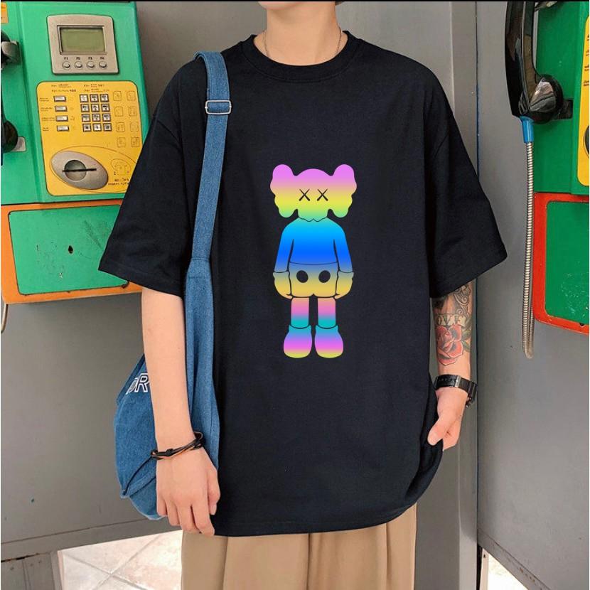 Áo Thun Phản Quang Hình Kaws PQ97 Nam Nữ Hot Trend