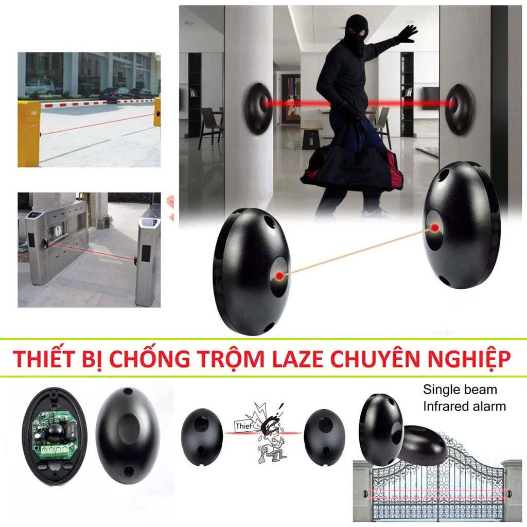 Khuôn Gio Bộ Thiết Bị Chống Trộm Bằng Tia Laser – Mẫu Mới, Siêu An Toàn, Loại Tốt Nhất Hiện Nay