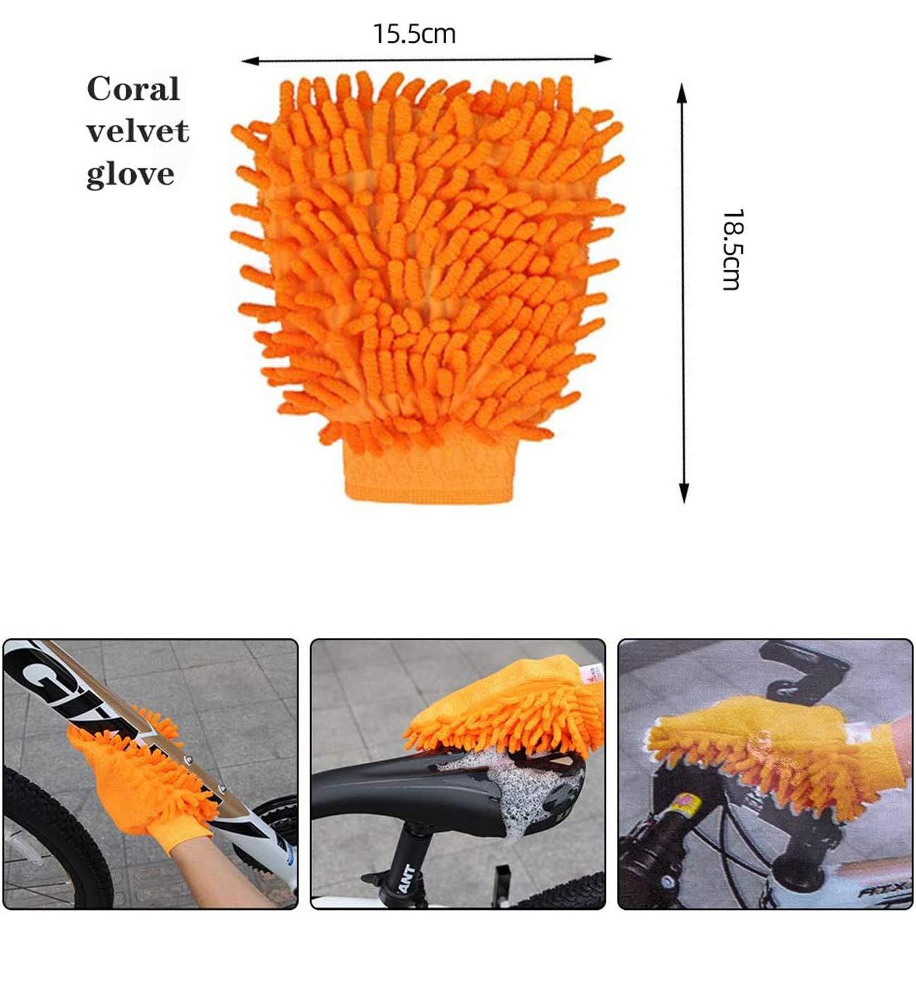 Đặt 10 dụng cụ vệ sinh xe đạp, công cụ làm sạch bàn chải làm sạch cho dây chuyền xe đạp, lốp xe, bánh xe đạp, bánh xe đạp leo núi, xe đạp đua, xe đạp thành phố, xe đạp gấp