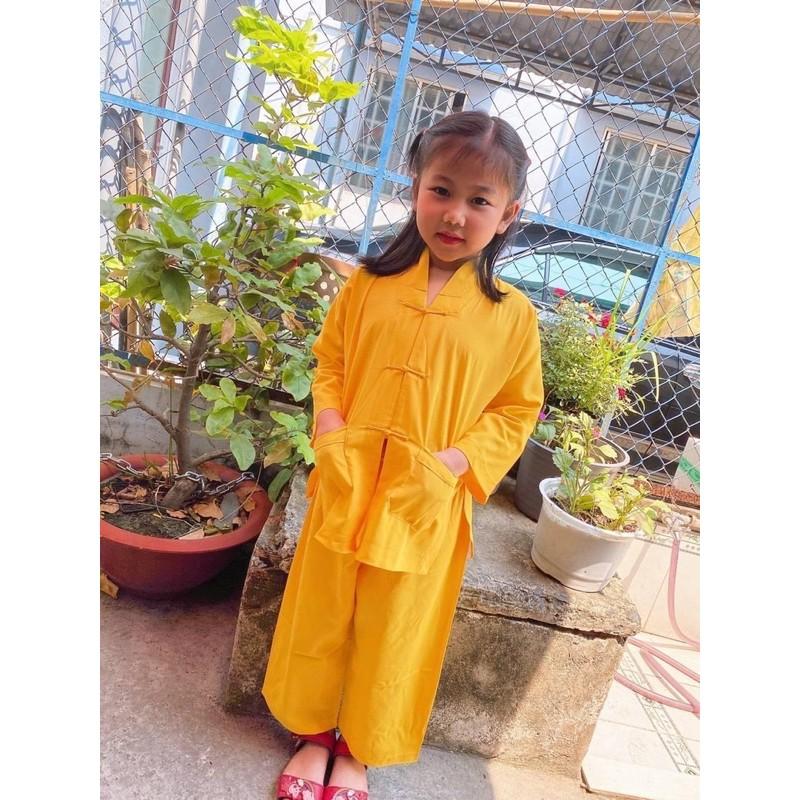Đồ Lam Đi Chùa Cho Bé # La Hán # Đồ Bộ