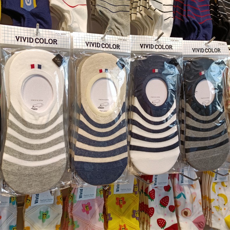 Combo 4 đôi tất thuyền nam cao cấp Vividcolor
