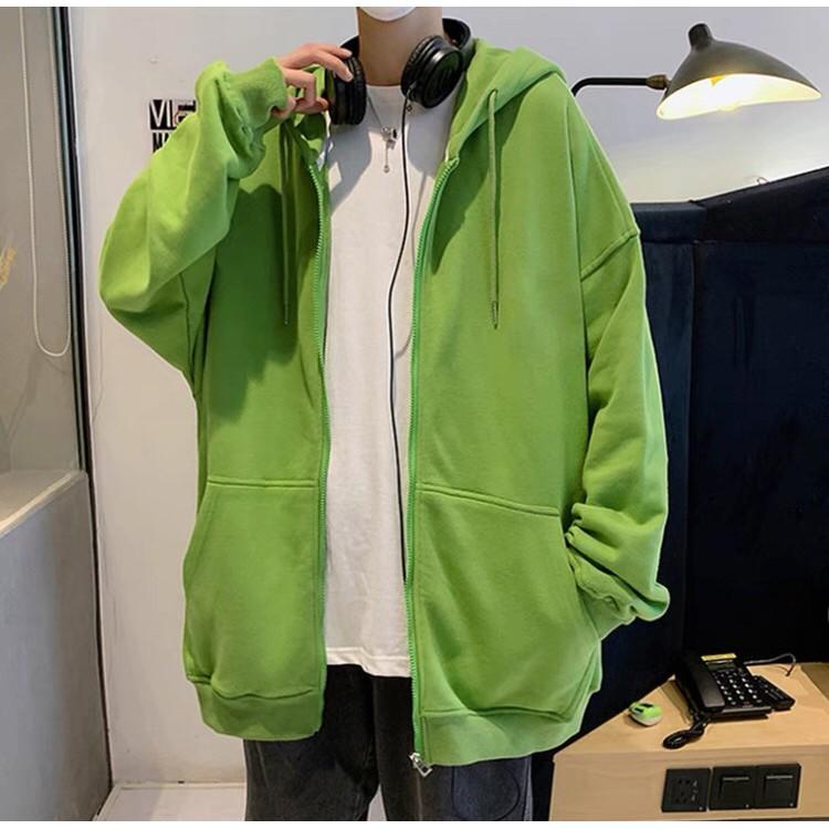 ÁO KHOÁC HOODIE NAM TRƠN VẢI NỈ ĐỦ MÀU ĐƠN GIẢN DỄ PHỐI ĐỒ