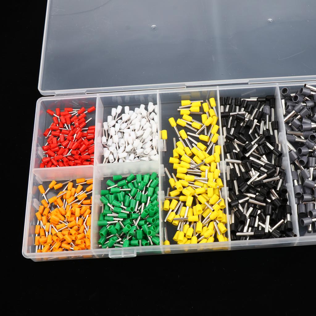 800pcs Assortment Crimp Connector Wire Terminals Kit Insulated Cord kit 20-10 KWG Set