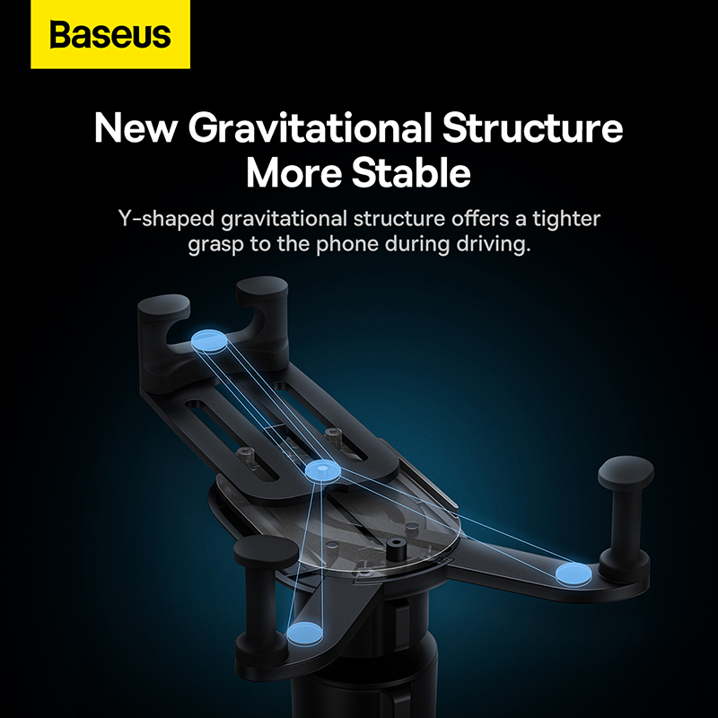 Đế giữ điện thoại Baseus Stable Gravitational Car Mount Air (Air Outlet Version) (Hàng chính hãng)