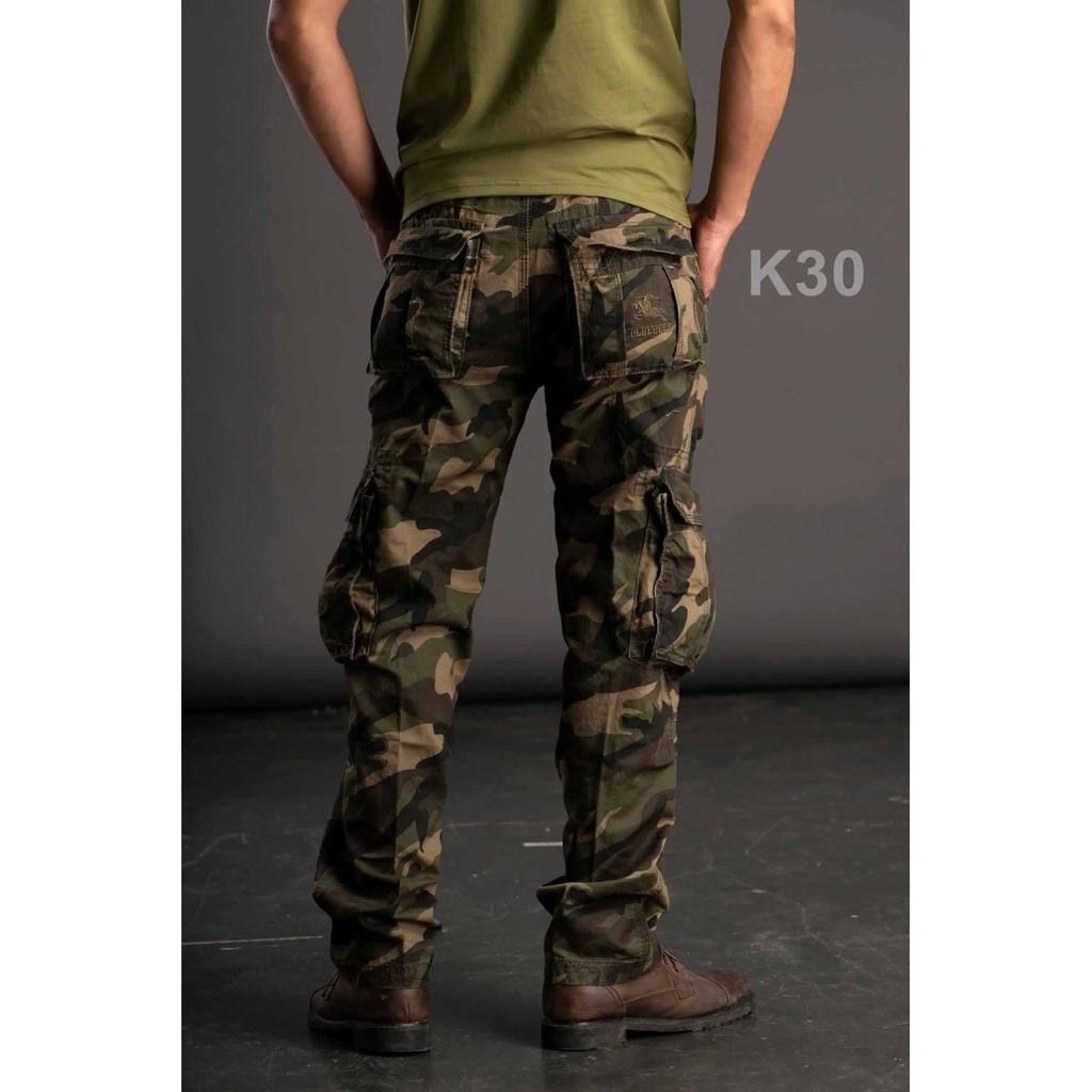 Quần kaki túi hộp nam chất liệu kaki cotton bền bỉ thấm hút mồ hôi tốt style bụi bặm nam tính -CAMO - ARES SHOP