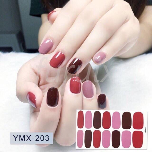 Set dán móng tay nails dán nghệ thuật nhiều màu - có ngay bộ móng đẹp trong 5 phút (Nail wraps / Nail stickers)