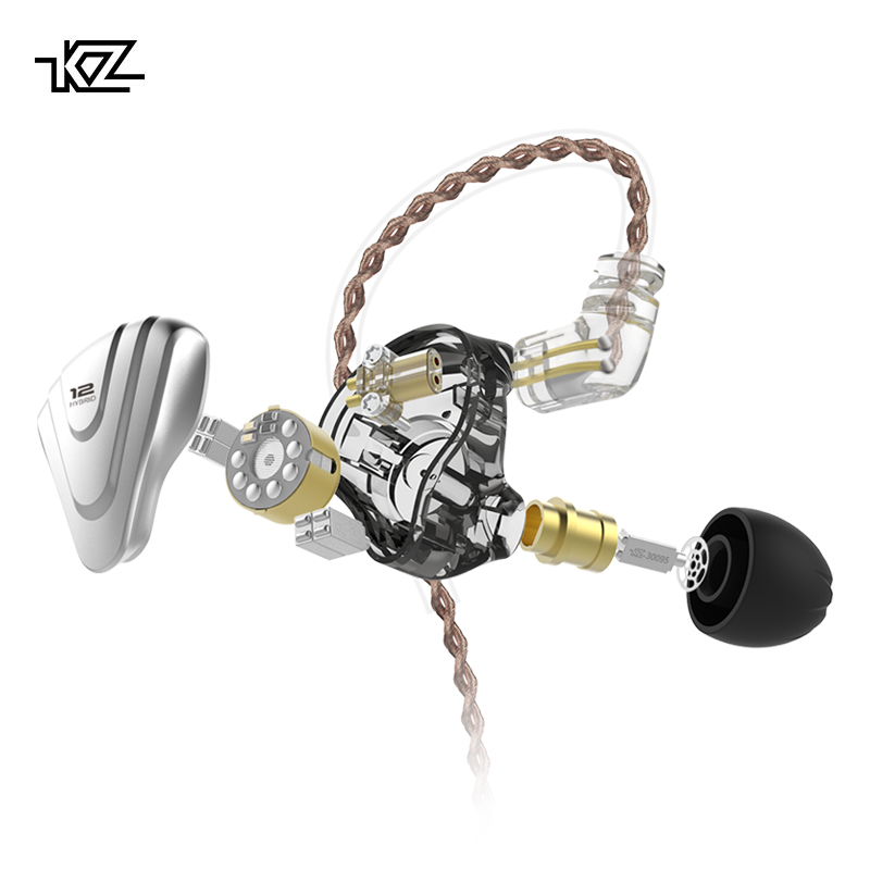 Tai nghe Knowledge Zenith ZSX - 12 Drivers - Nâng cấp KZ ZS10 Pro - Hàng Chính Hãng