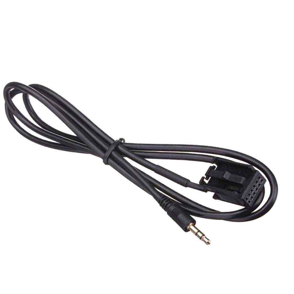 1.5m Car AUX Adapter Input For 12 Pin   CD30 CDC40 CD70 MP3