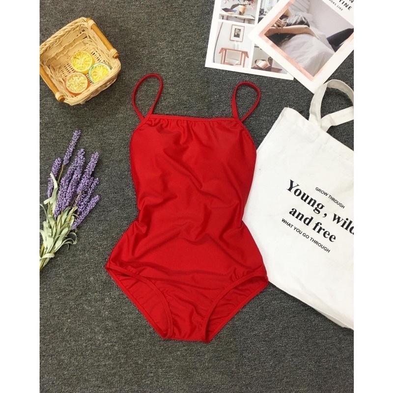 Bikini 1 mảnh basic ôm dáng siêu xinh 2 màu