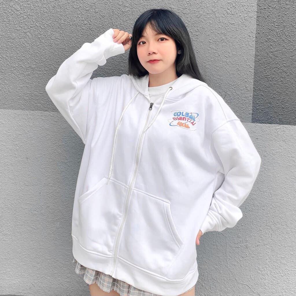 Khoác Nỉ Ngoại GOL Chất Đẹp Form Đại Nam Nữ Mặc Được, Hoodie Chui Đầu Unisex