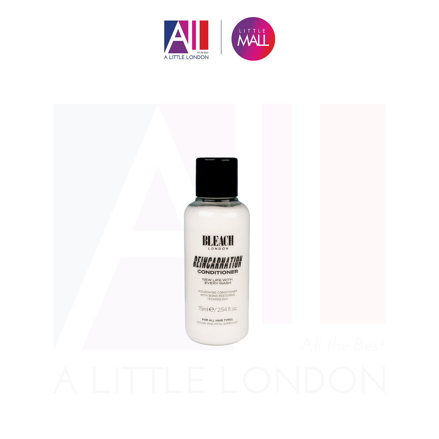 Dầu xả tóc hư tổn Bleach London 75ml